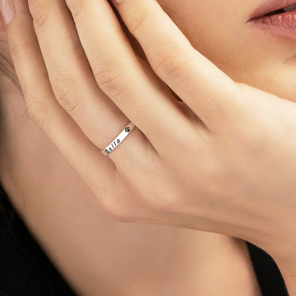 טבעת שכבות בעיצוב חיית המחמד