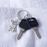 מחזיק מפתחות בדמות חיית המחמד