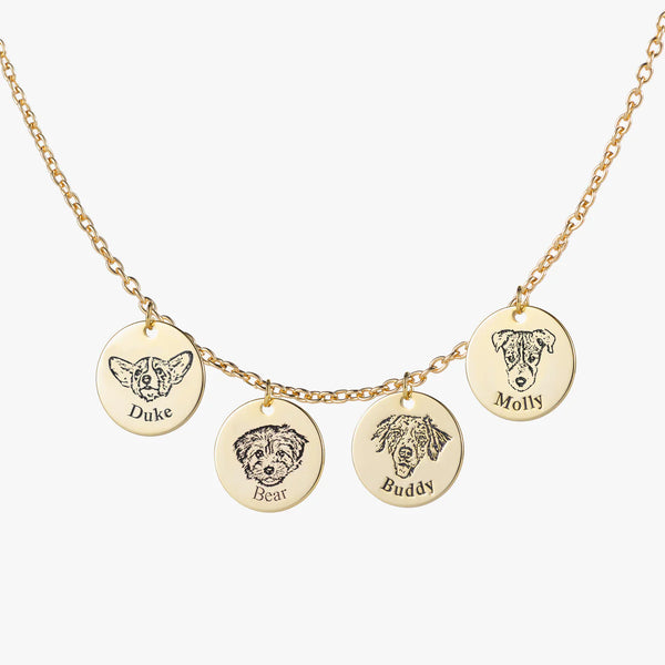 שרשרת דיוקן חיית המחמד